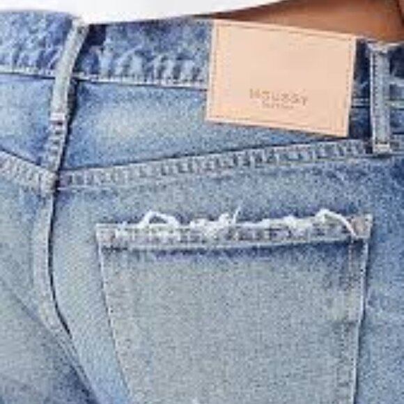 Moussy Vintage Keller Tapered, Japan, Distressed Raw Hem, 33x29, NWT, $391 MSRP - Picture 3 of 14